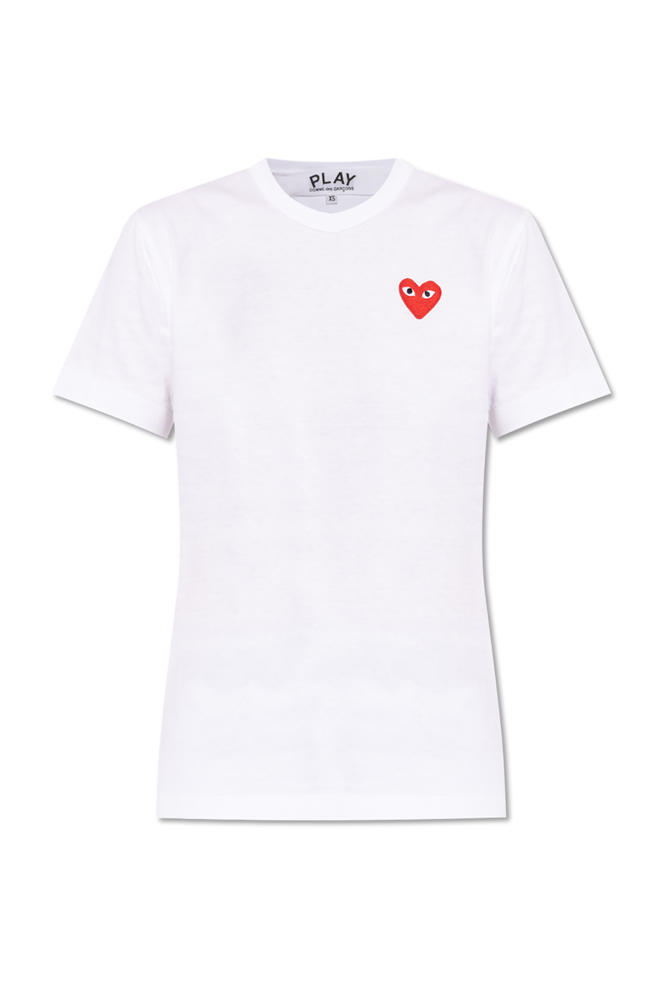 Comme des Garçons Play T-shirt with logo patch | Women's